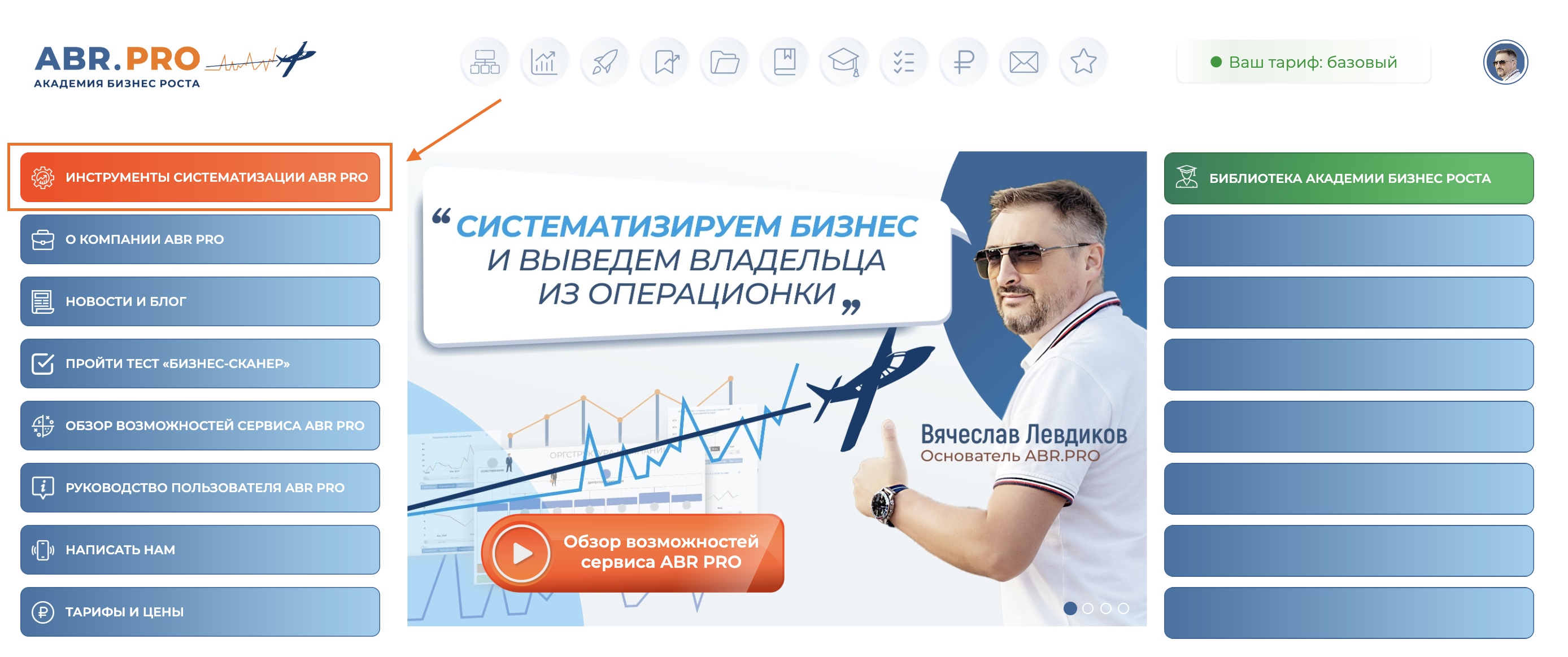 ABR PRO — сервис для систематизации и автоматизации бизнеса